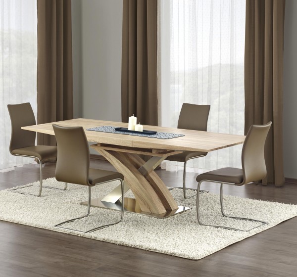 SANDOR extension table color: sonoma oak DIOMMI V-CH-SANDOR-ST-SONOMA
