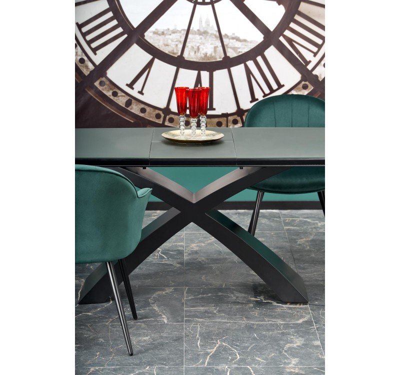 SILVESTRO table dark grey, leg black DIOMMI V-CH-SILVESTRO-ST