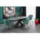 SILVESTRO table dark grey, leg black DIOMMI V-CH-SILVESTRO-ST