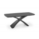 SILVESTRO table dark grey, leg black DIOMMI V-CH-SILVESTRO-ST
