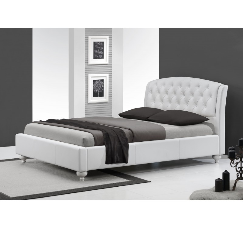 SOFIA bed color: white DIOMMI V-CH-SOFIA-LOZ
