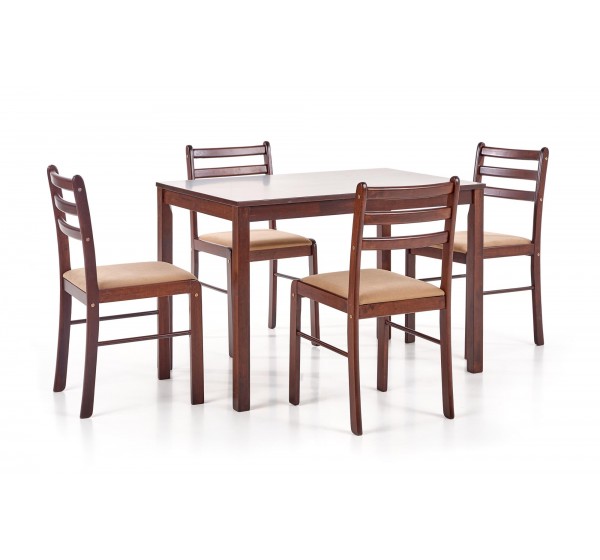 NEW STARTER table + 4 chairs DIOMMI V-CH-STARTER_NEW_2-ESPRESSO