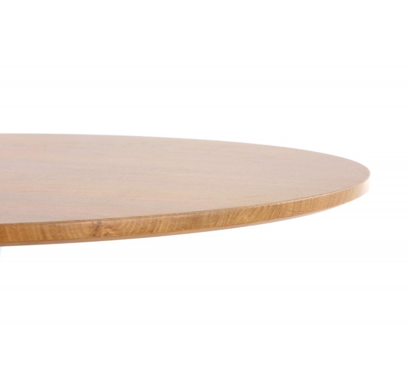 STING table, color: top - golden oak, legs - white DIOMMI V-CH-STING-ST