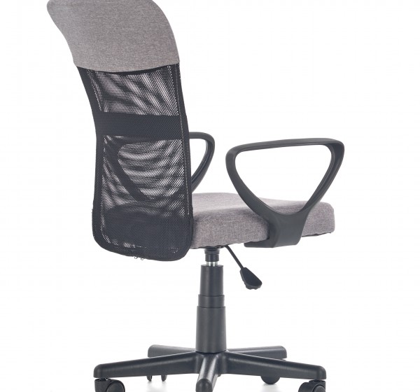 TIMMY o.chair, color: grey / black DIOMMI V-CH-TIMMY-FOT-POPIEL