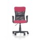TIMMY o.chair, color: pink / black DIOMMI V-CH-TIMMY-FOT-RÓŻOWY