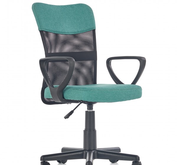 TIMMY o.chair, color: turquoise / black DIOMMI V-CH-TIMMY-FOT-TURKUSOWY