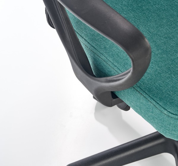 TIMMY o.chair, color: turquoise / black DIOMMI V-CH-TIMMY-FOT-TURKUSOWY