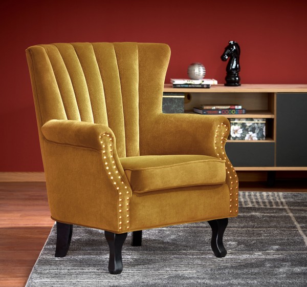 TITAN chair color: mustard DIOMMI V-CH-TITAN-FOT-MUSZTARDOWY