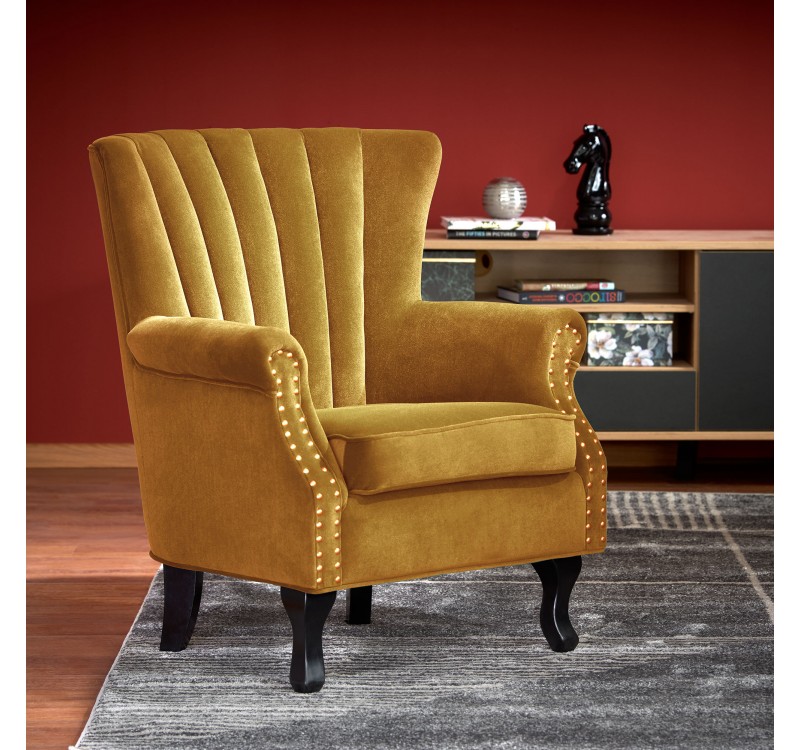 TITAN chair color: mustard DIOMMI V-CH-TITAN-FOT-MUSZTARDOWY