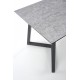 TIZIANO extension table, color: top - light grey / dark grey, legs - dark grey DIOMMI V-CH-TIZIANO-ST