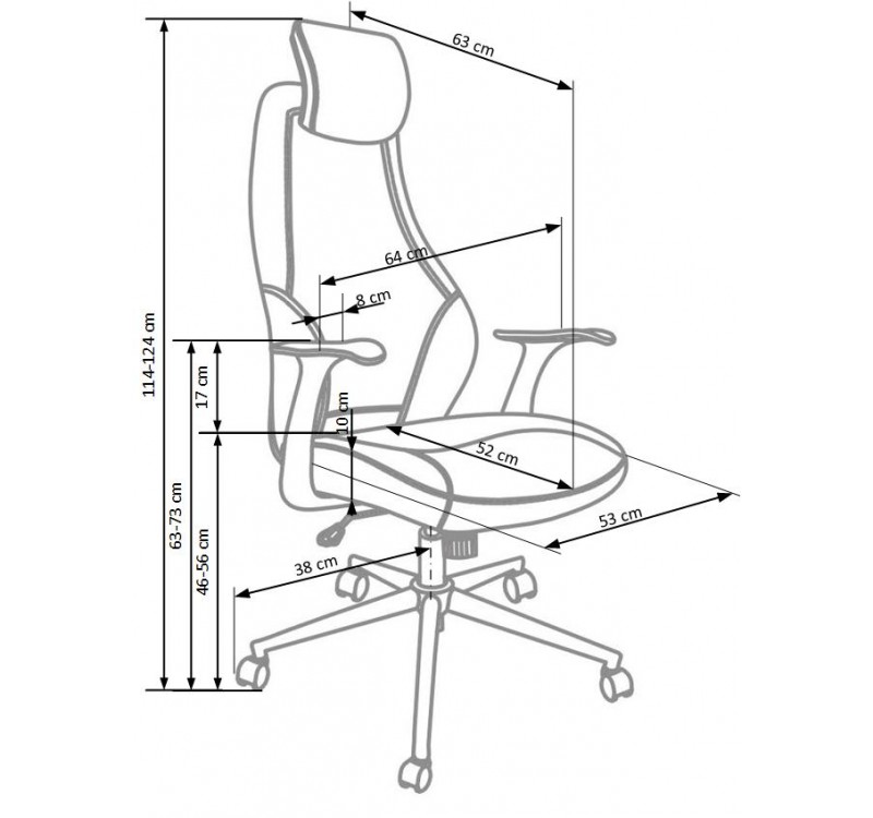 TORINO chair color: black DIOMMI V-CH-TORINO-FOT
