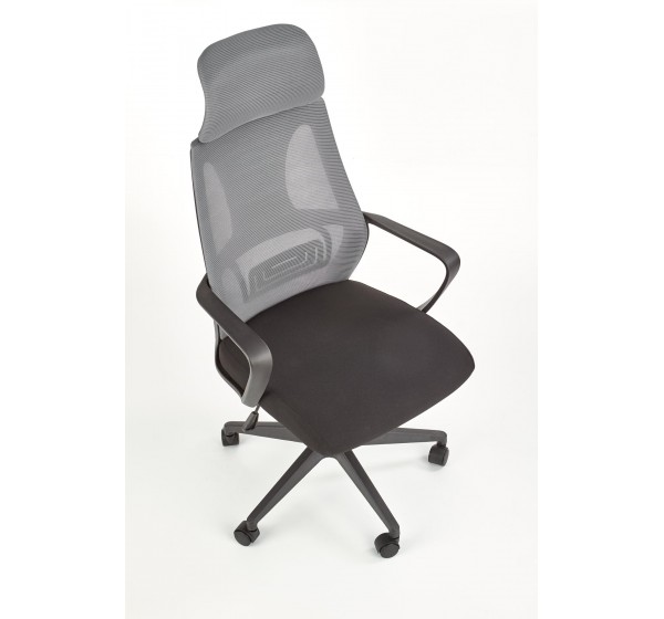 VALDEZ office chair, color: black / grey DIOMMI V-CH-VALDEZ-FOT-POPIEL