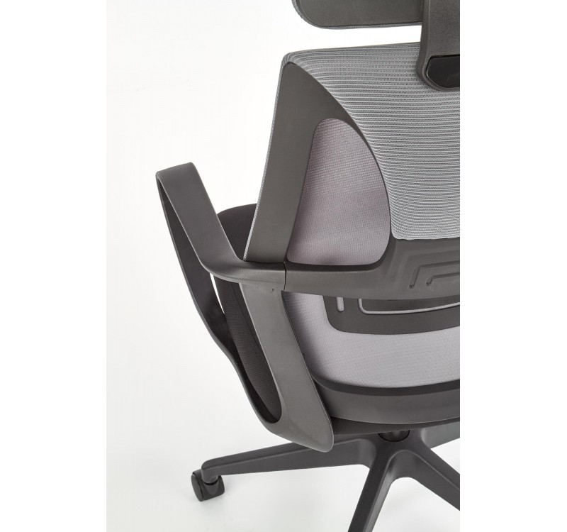 VALDEZ office chair, color: black / grey DIOMMI V-CH-VALDEZ-FOT-POPIEL