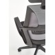 VALDEZ office chair, color: black / grey DIOMMI V-CH-VALDEZ-FOT-POPIEL