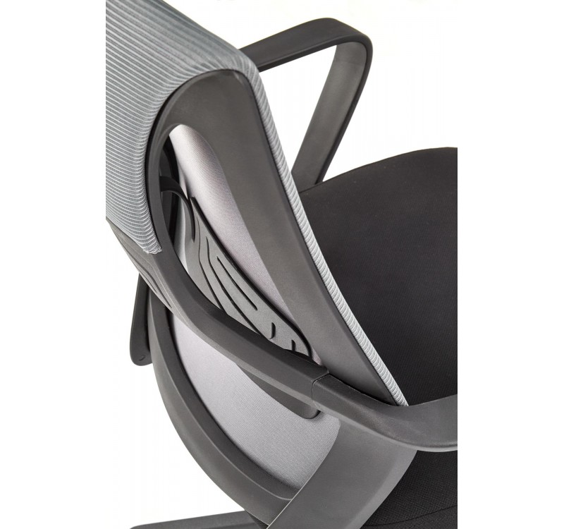 VALDEZ office chair, color: black / grey DIOMMI V-CH-VALDEZ-FOT-POPIEL