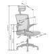 VALOR o. chair, color: black / grey DIOMMI V-CH-VALOR-FOT-CZARNY