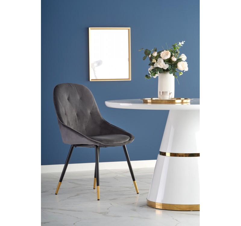 VEGAS color: top - white, leg - white / gold DIOMMI V-CH-VEGAS-ST