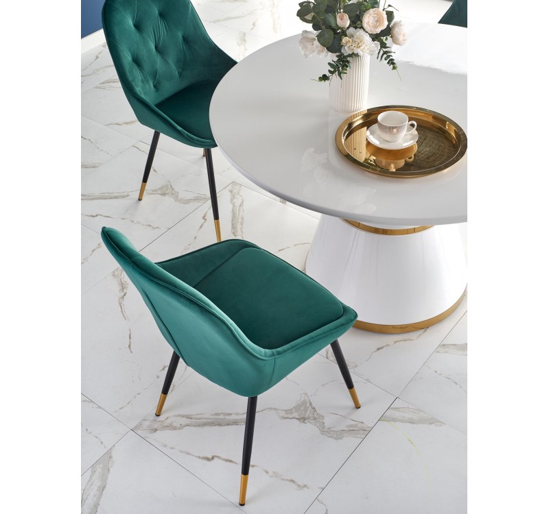 VEGAS color: top - white, leg - white / gold DIOMMI V-CH-VEGAS-ST