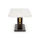 VINCENZO table white marble, leg black/gold DIOMMI V-CH-VINCENZO-ST