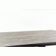 VINSTON extension table, color: top - dark grey / black, legs - black DIOMMI V-CH-VINSTON-ST