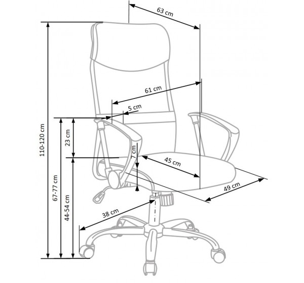 VIRE chair color: white DIOMMI V-CH-VIRE-FOT-BIAŁY