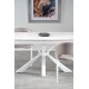 VIVALDI extension table white marble, leg white DIOMMI V-CH-VIVALDI-ST