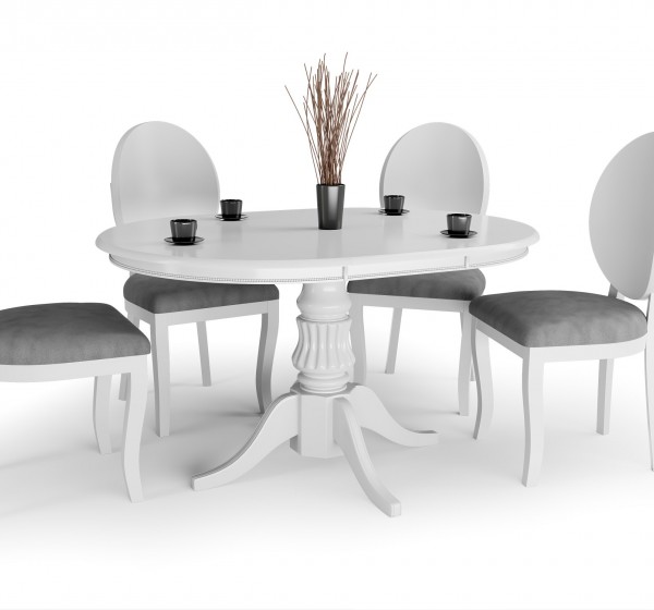 WILLIAM table color: white DIOMMI V-CH-WILLIAM-ST-BIAŁY