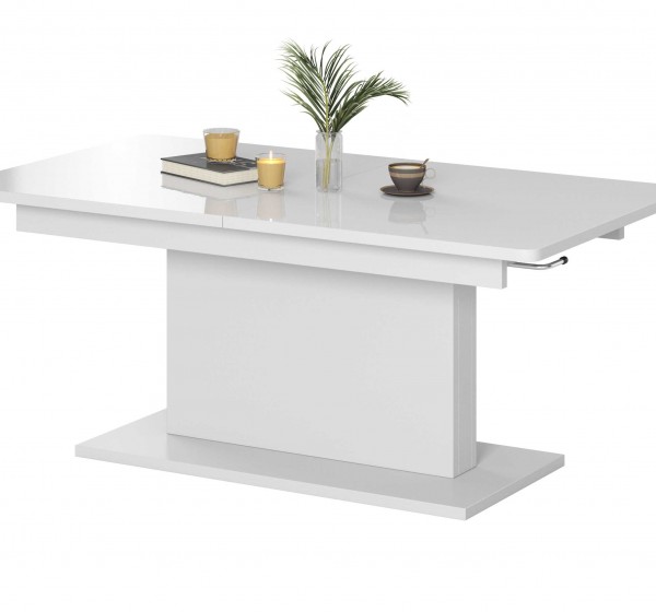 BUSETTI, c.table, white mat DIOMMI V-PL-BUSETTI-LAW-BIAŁY