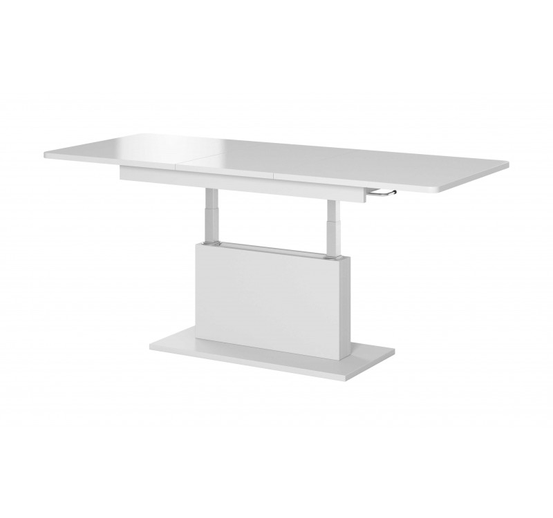 BUSETTI, c.table, white mat DIOMMI V-PL-BUSETTI-LAW-BIAŁY