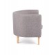 CLUBBY chair, color: grey DIOMMI V-PL-CLUBBY-FOT