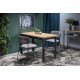 COBALT table, color: wotan oak/black DIOMMI V-PL-COBALT-ST