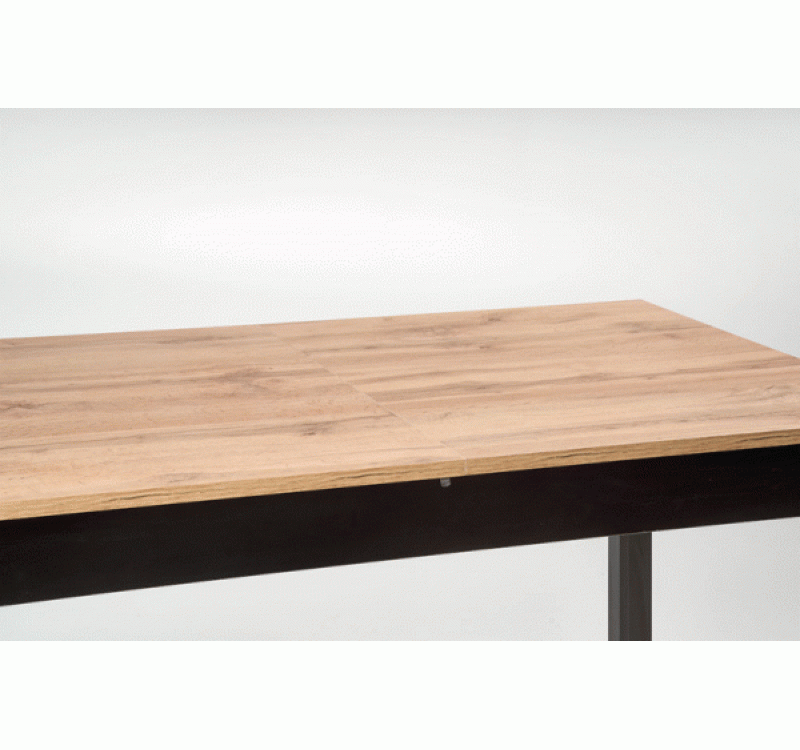 COBALT table, color: wotan oak/black DIOMMI V-PL-COBALT-ST