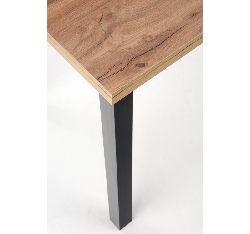 COBALT table, color: wotan oak/black DIOMMI V-PL-COBALT-ST