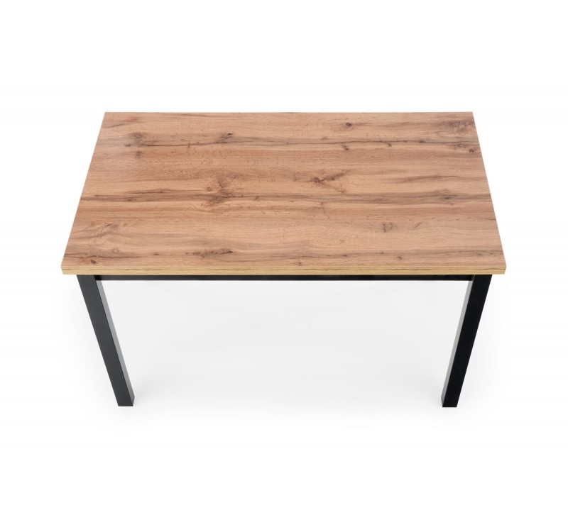 COBALT table, color: wotan oak/black DIOMMI V-PL-COBALT-ST