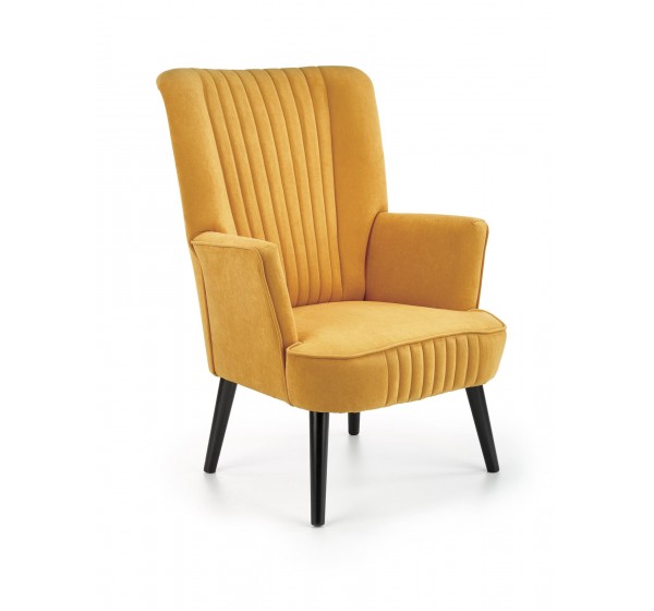 DELGADO chair color: mustard DIOMMI V-PL-DELGADO-FOT-MUSZTARDOWY