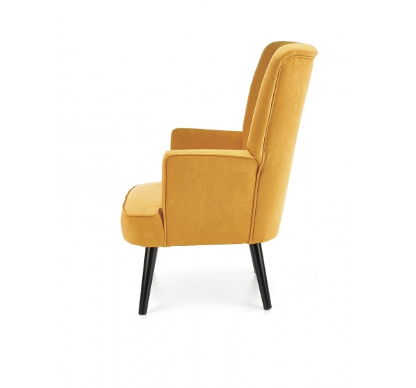 DELGADO chair color: mustard DIOMMI V-PL-DELGADO-FOT-MUSZTARDOWY