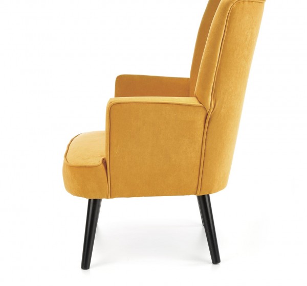 DELGADO chair color: mustard DIOMMI V-PL-DELGADO-FOT-MUSZTARDOWY