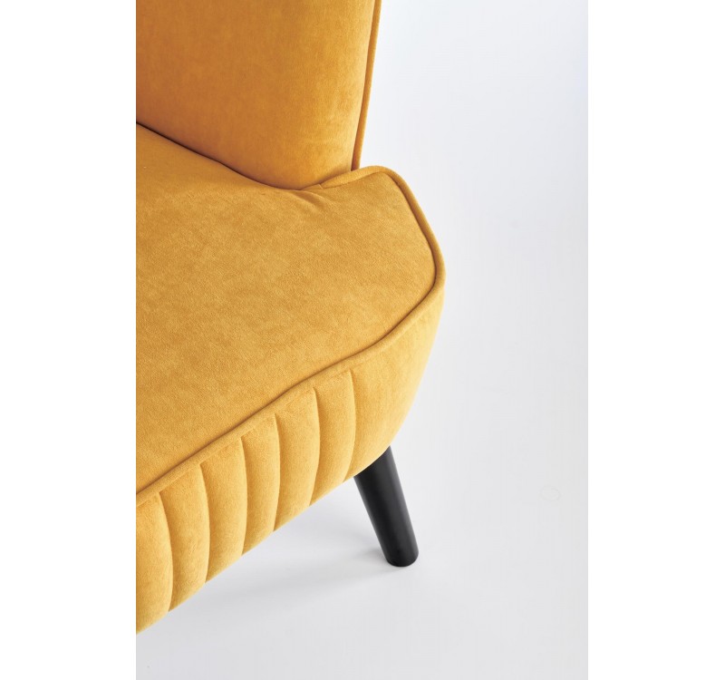 DELGADO chair color: mustard DIOMMI V-PL-DELGADO-FOT-MUSZTARDOWY