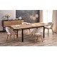 FLORIAN table artisan oak/black DIOMMI V-PL-FLORIAN-ST-ARTISAN/CZARNY