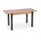 GINO table votan oak/black DIOMMI V-PL-GINO-ST-WOTAN/CZARNY