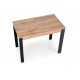 GINO table votan oak/black DIOMMI V-PL-GINO-ST-WOTAN/CZARNY