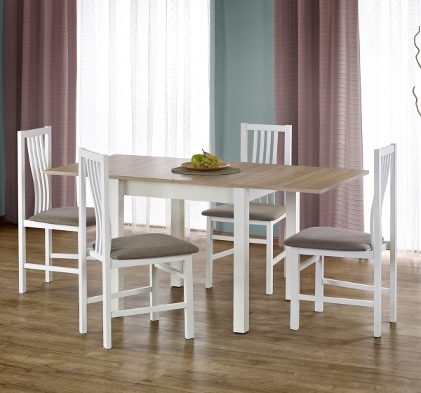 GRACJAN table color: sonoma oak / white DIOMMI V-PL-GRACJAN-ST-SONOMA/BIAŁY