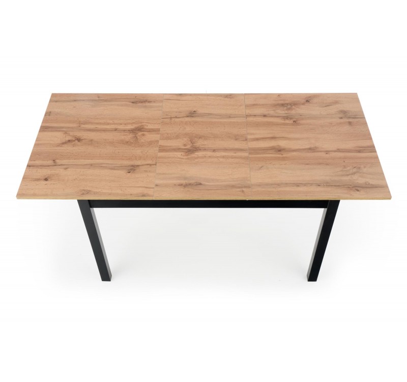 GREG table, color: wotan oak/black DIOMMI V-PL-GREG-ST
