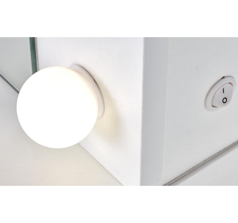 HOLLYWOOD color: white DIOMMI V-PL-HOLLYWOOD_XL-TOALETKA-BIAŁY