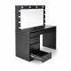 HOLLYWOOD color: black DIOMMI V-PL-HOLLYWOOD_XL-TOALETKA-CZARNY