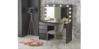 HOLLYWOOD color: black DIOMMI V-PL-HOLLYWOOD_XL-TOALETKA-CZARNY