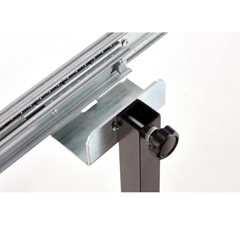 INFERNO extension table, color: natural oak / black DIOMMI V-PL-INFERNO-ST