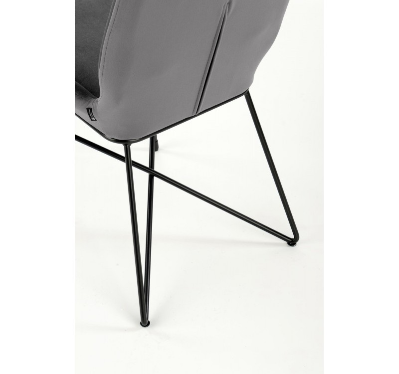 K454 chair color: grey DIOMMI V-PL-K/454-KR-POPIELATY