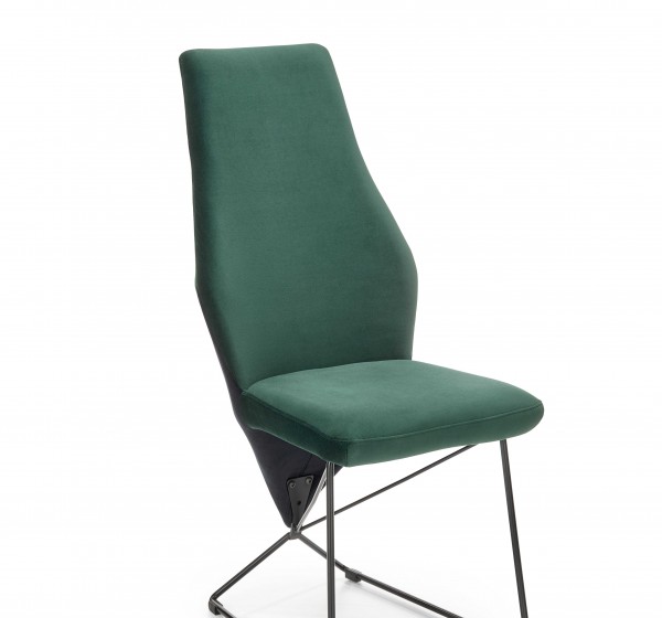 K485 chair dark green DIOMMI V-PL-K/485-KR-C.ZIELONY