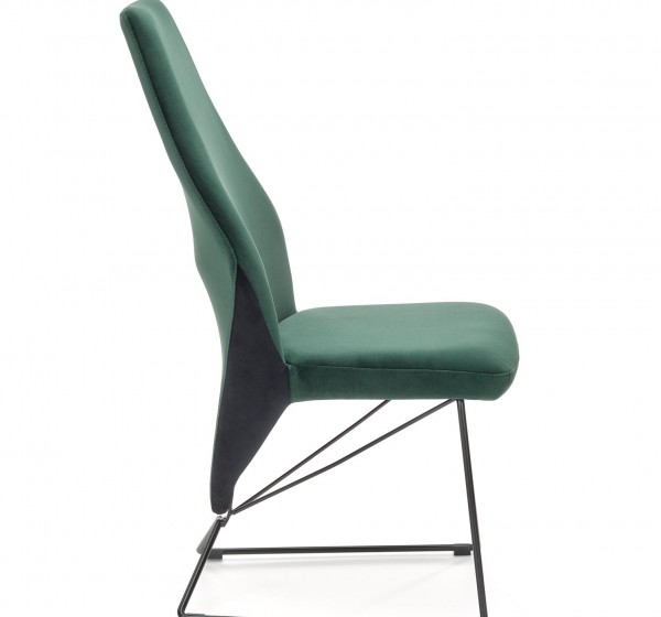 K485 chair dark green DIOMMI V-PL-K/485-KR-C.ZIELONY